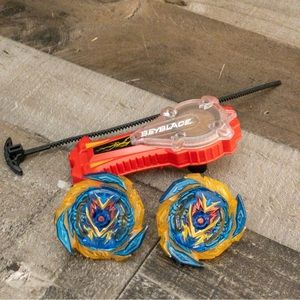 Beyblade Burst Surge Hasbro Brave Valtryek V6 LOT+ Random Launcher Anime Bey Toy